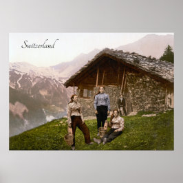 Póster Suiza (c. 1900)