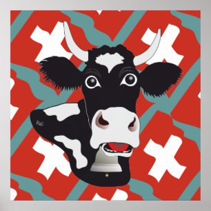Póster Suiza, Suisse, Svizzera, Svizra, Switzerland