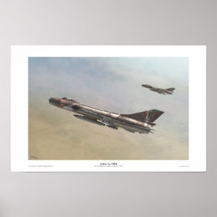 Póster Sukhoi Su-7BMK