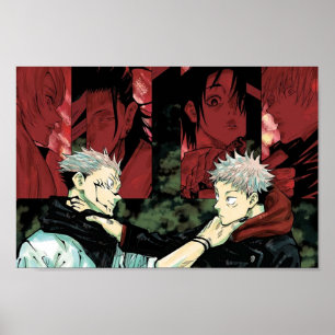 Póster sukuna and itadori