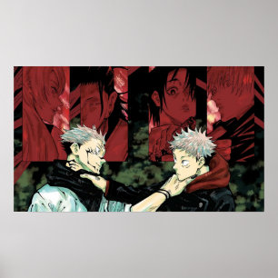 Póster sukuna e itadori