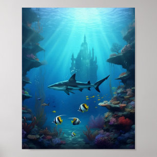 Póster Sumérgete en el misterio