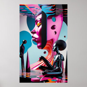 Póster Sumergida en el nuevo mundo