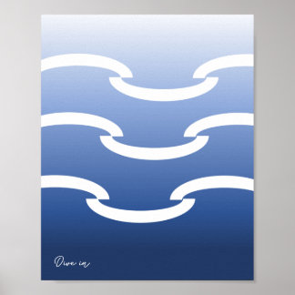 Póster "Sumergirse" V.2