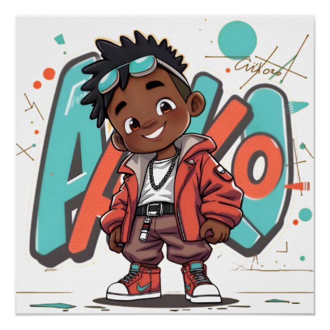 Póster Summer Cool Jay ~ AiKo Kids (Anverso)