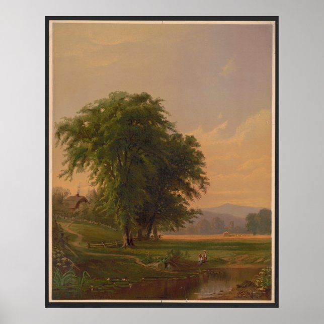 Póster Summer de Alfred Bricher (Frente)
