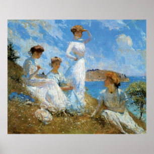 Póster Summer, de Frank W. Benson