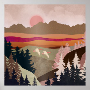 Póster Summer Geese