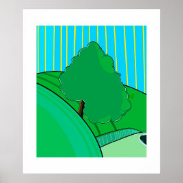 Póster Summer Glow – Minimal Seasonal Poster by Sklines