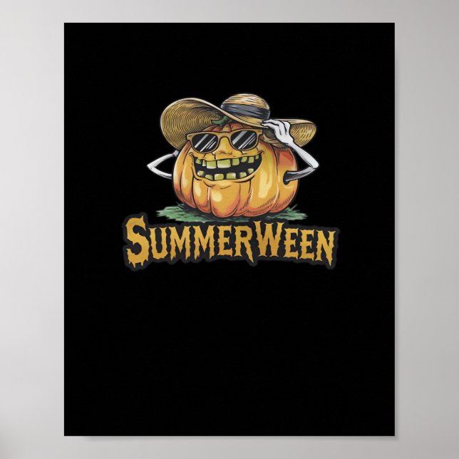 Póster Summerween Pumpkin Classic (Frente)
