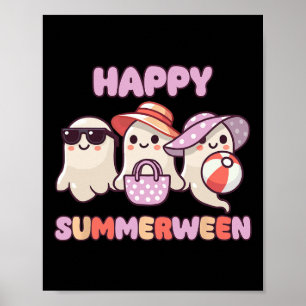 Póster Summerween Summer Halloween Ghost