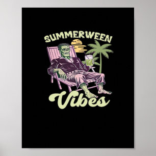 Póster Summerween Vibes Halloween Classic