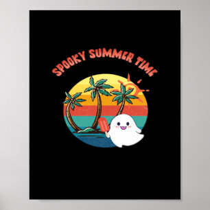Póster Summerween Vibes - Spooky Summer Time Classic