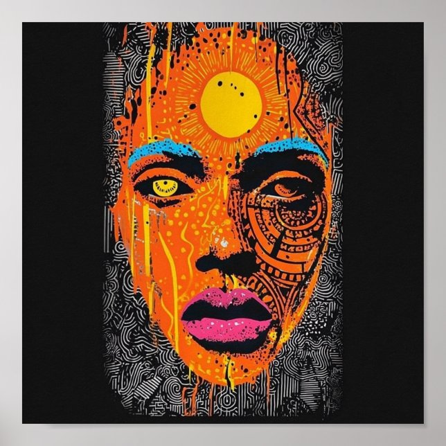 Póster Sun and Moon (Frente)