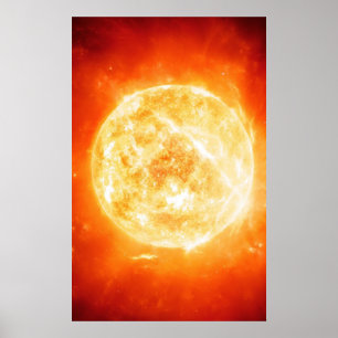 Póster Sun ardiendo