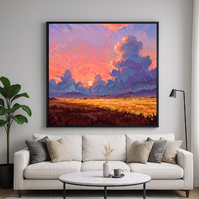 Póster Sun Cast - Paintero Estilo de paisaje (Subido por el creador)