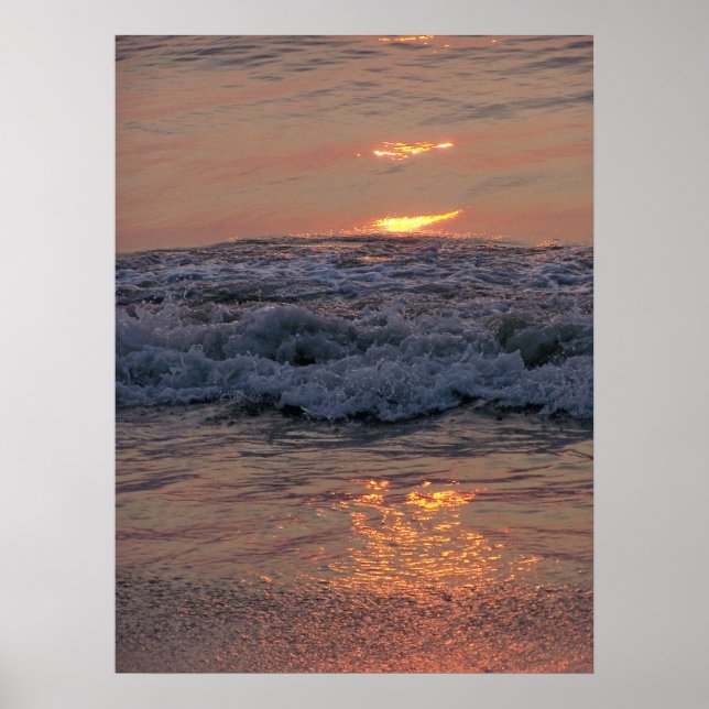 Póster Sun on Waves (Frente)