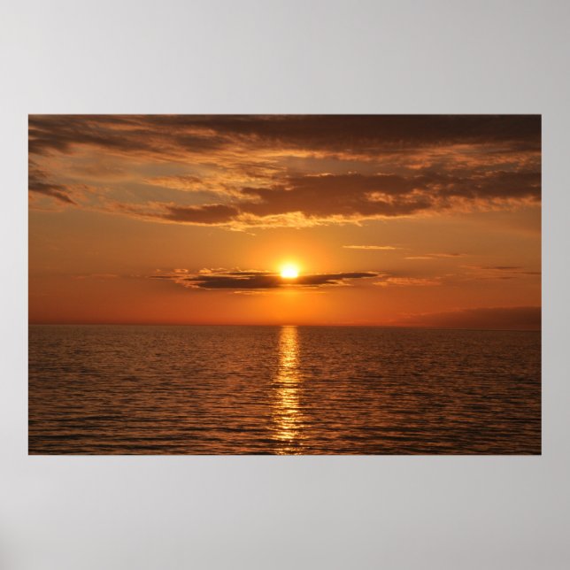 Póster Sun Set on Superior (Frente)