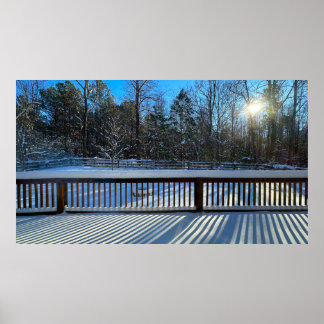 Póster Sun, Snow & Shadows,  Poster