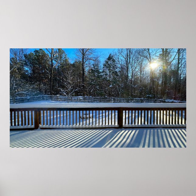 Póster Sun, Snow & Shadows,  Poster (Frente)