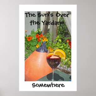 Póster Sun sobre el Yardarm