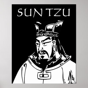 Póster SUN TZU — Estratega militar