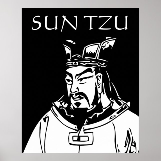 Póster SUN TZU — Estratega militar (Frente)