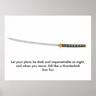 Póster Sun Tzu quote