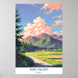 Póster Sun Valley, Idaho
