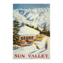 Sun Valley, Idaho, Poster de esquí
