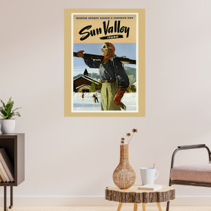 Póster Sun Valley, Idaho viajes