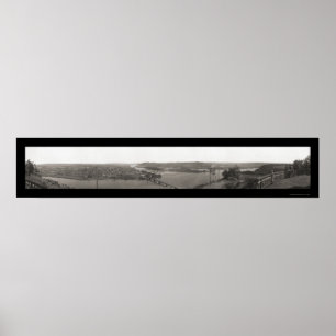 Póster Sunbury Northumberland Photo 1904