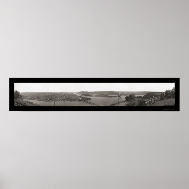 Póster Sunbury Northumberland Photo 1904 (Frente)