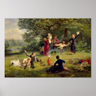 Póster Sunday, 1884