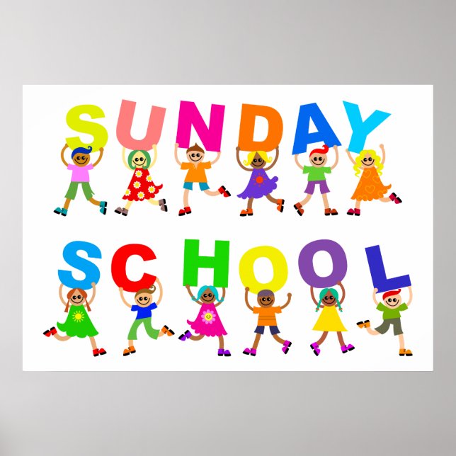 Póster Sunday School (Frente)