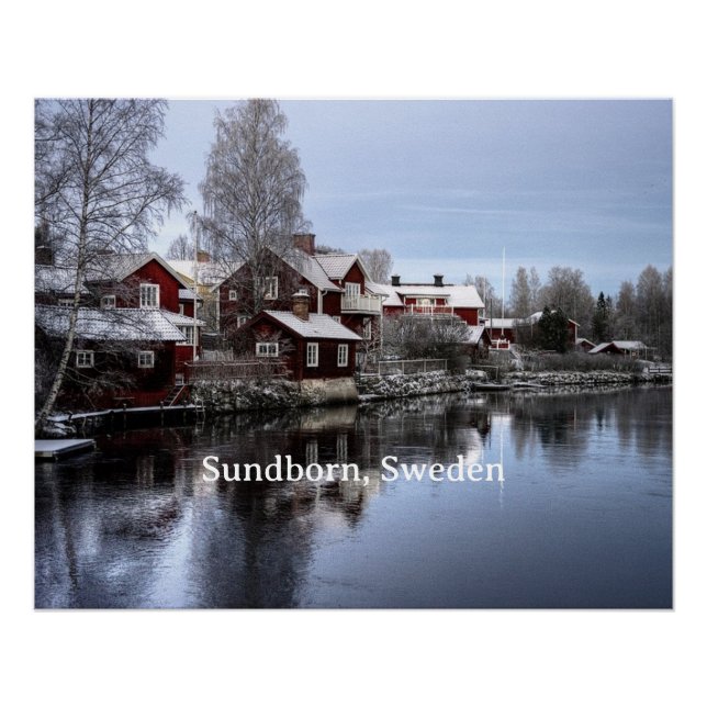 Póster Sundborn, Sweden (Anverso)