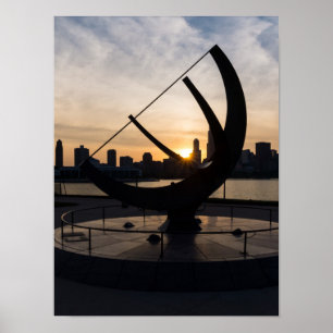 Póster Sundial Sunset