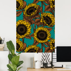 Póster Sunflower
