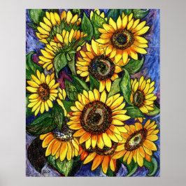 Póster Sunflower
