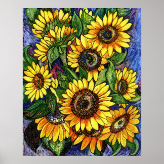 Póster Sunflower