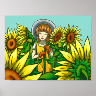 Póster Sunflower