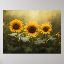 Póster Sunflower