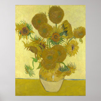 Póster Sunflowers, 1888 (Vincent Van Gogh)