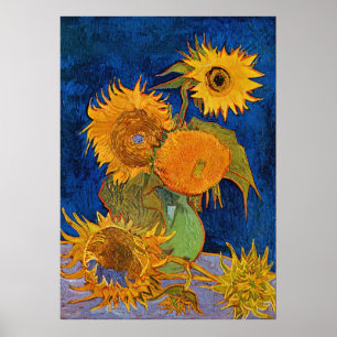 Póster Sunflowers de Van Gogh