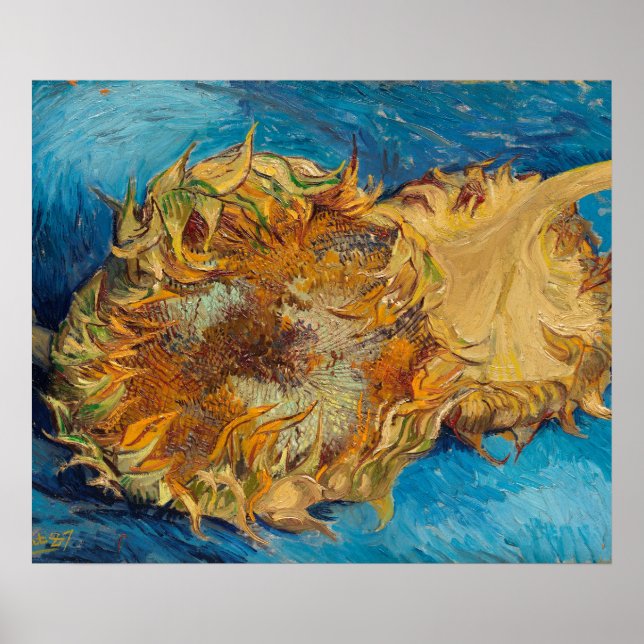 Póster Sunflowers de Van Gogh Painting Art (Frente)