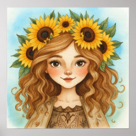 Póster SunFlowerWitch