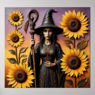 Póster SunFlowerWitch