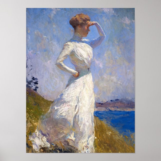 Póster Sunlight, 1909 por Frank Weston Benson (Frente)