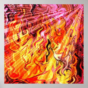 Póster Sunlight through flames.....