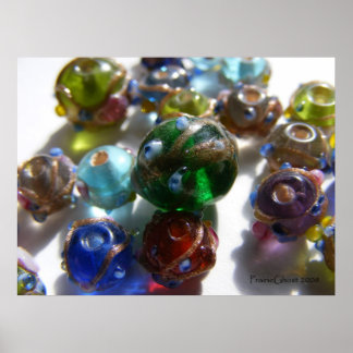 Póster Sunlit Beads 6